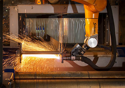 Robot Plasma Cutting Line