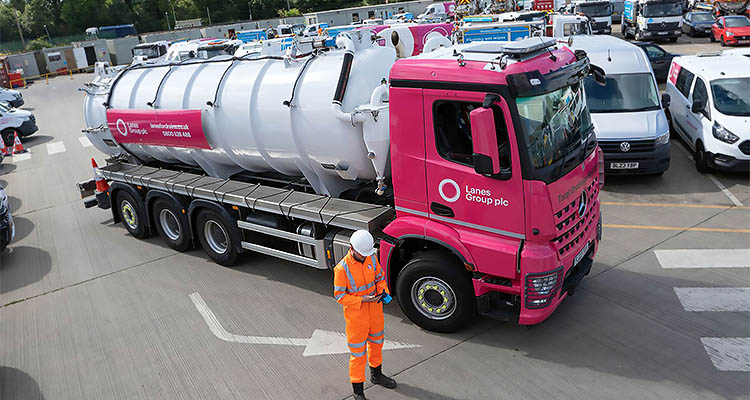 Pink Lanes Group truck