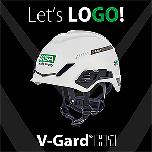 MSA V-Gard H1 Tri-Vented Safety Helmet
