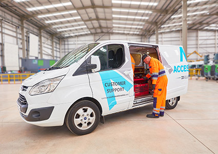 Access Zero
The UK's first all-electric van mounted MEWP