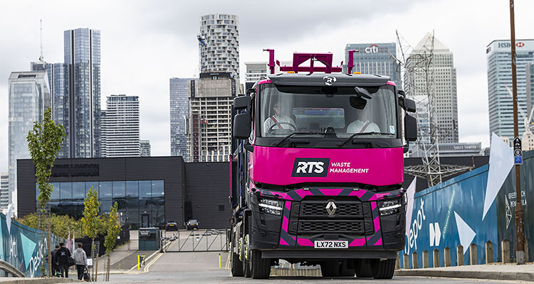 RTS Waste truck in London