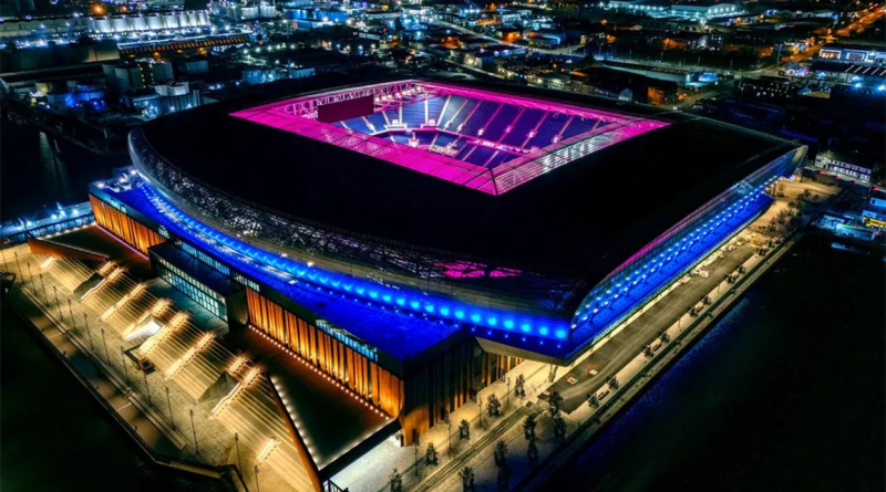 Everton's new Bramley-Moore Dock stadium