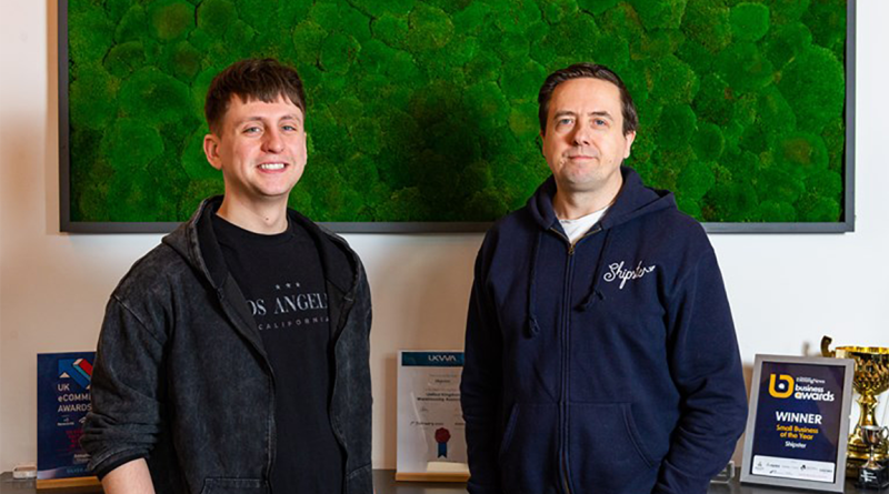 Alex Downie, Shipster's Junior Developer and Tony Cheetham, Shipster CEO