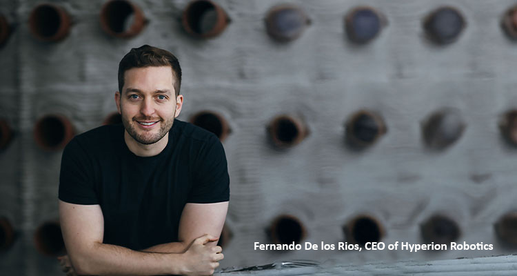 Fernando De los Rios, CEO of Hyperion Robotics