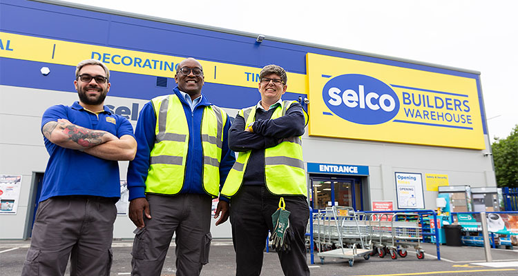 exterior of a Selco Builders Warehouse