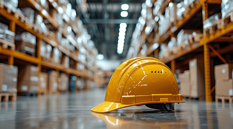 Best Logistics Solutions for Managing Inventory Across Multiple Locations Construction materials and hard hat in warehouse to support Logistics Solutions article