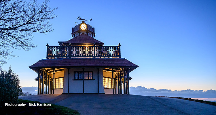 The Mount Pavilion in Fleetwood, Lancashire, England