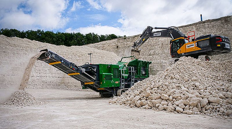 AGGPRO powers the future of quarrying with efficient and sustainable machinery AGGPRO machinery on construction site
