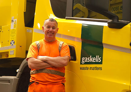 Jonathan Gaskell, Owner and Managing Director of Gaskells Waste