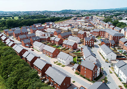 a new housing development