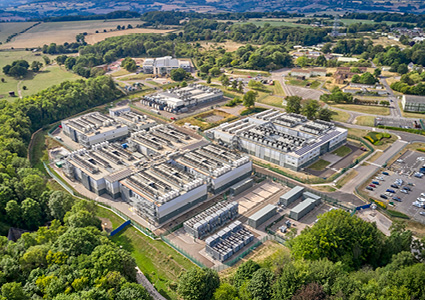 the Ark Data Centres Spring Park campus in Corsham, United Kingdom