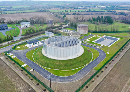 the Windmill Hill Reservoir in County Meath, Ireland