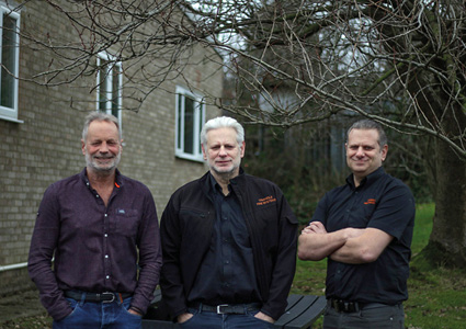 the three brothers who established Triangle Fire Systems