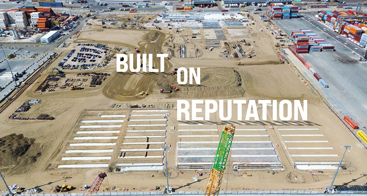 a major port infrastructure expansion project by Gobion Construction