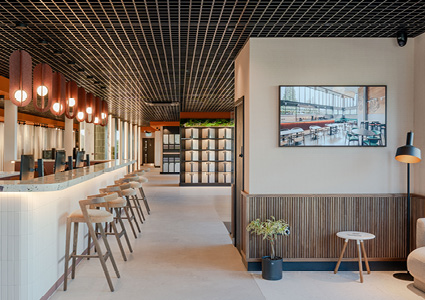 the headquarters showroom of Solus Ceramics in Birmingham