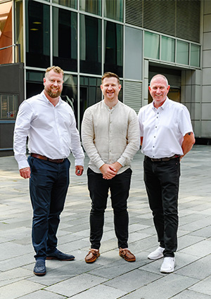 James, Phil and Brian