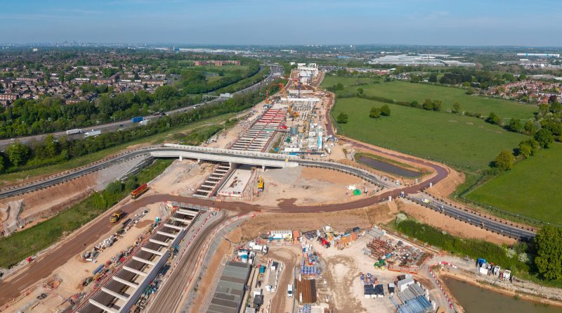Construction work on the HS2 high-speed railway as new civil engineering contract arrangements support the next phase of project delivery.
