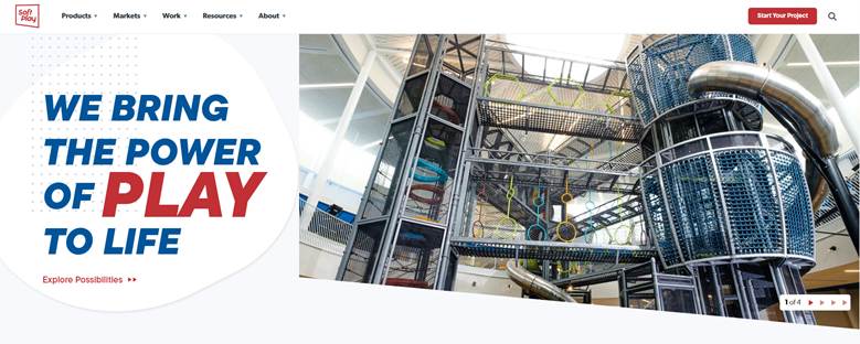 Soft Play playground equipment website