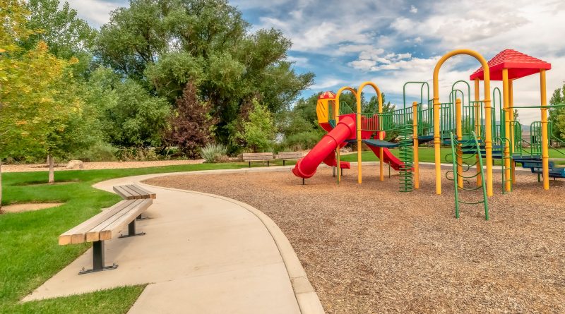 playground equipment in park
