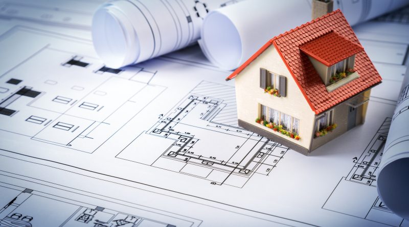 New housing development under construction in England as planning approvals fall