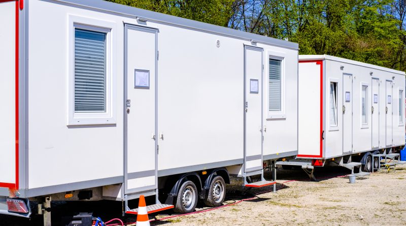 Mobile office trailers